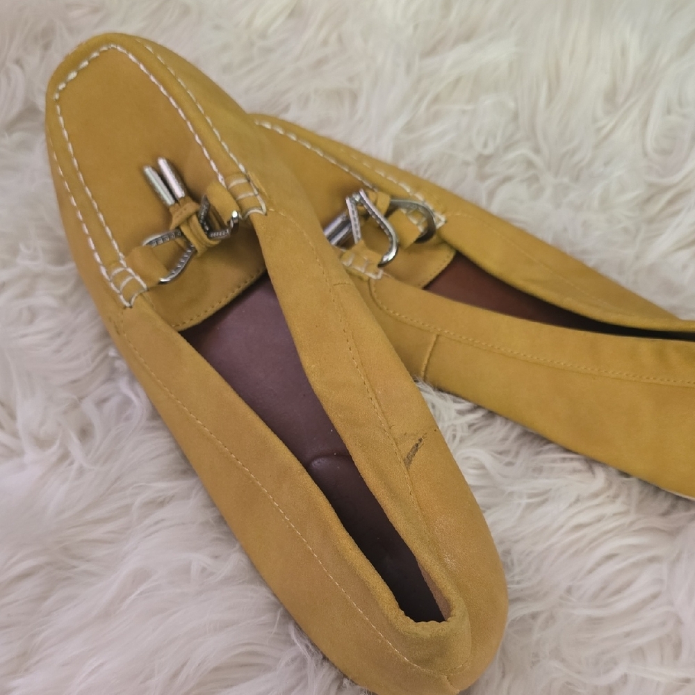 Nautica Mustard Yellow Loafers